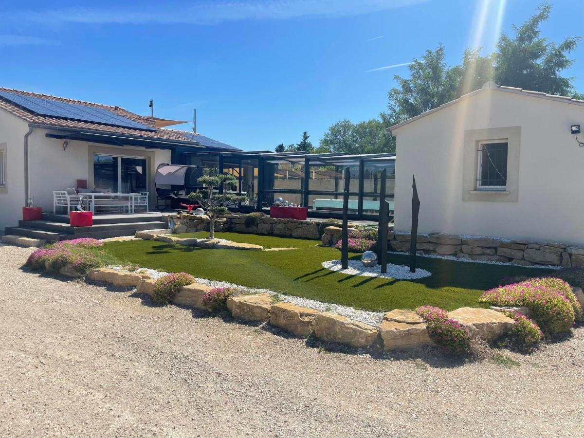 L'Aurore Suite De Charme, Clim Jacuzzi, Sauna, Piscine Chauffee Cuisine... Carpentras Kültér fotó