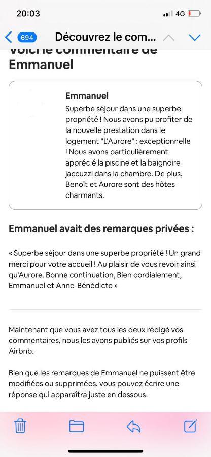 L'Aurore Suite De Charme, Clim Jacuzzi, Sauna, Piscine Chauffee Cuisine... Carpentras Kültér fotó